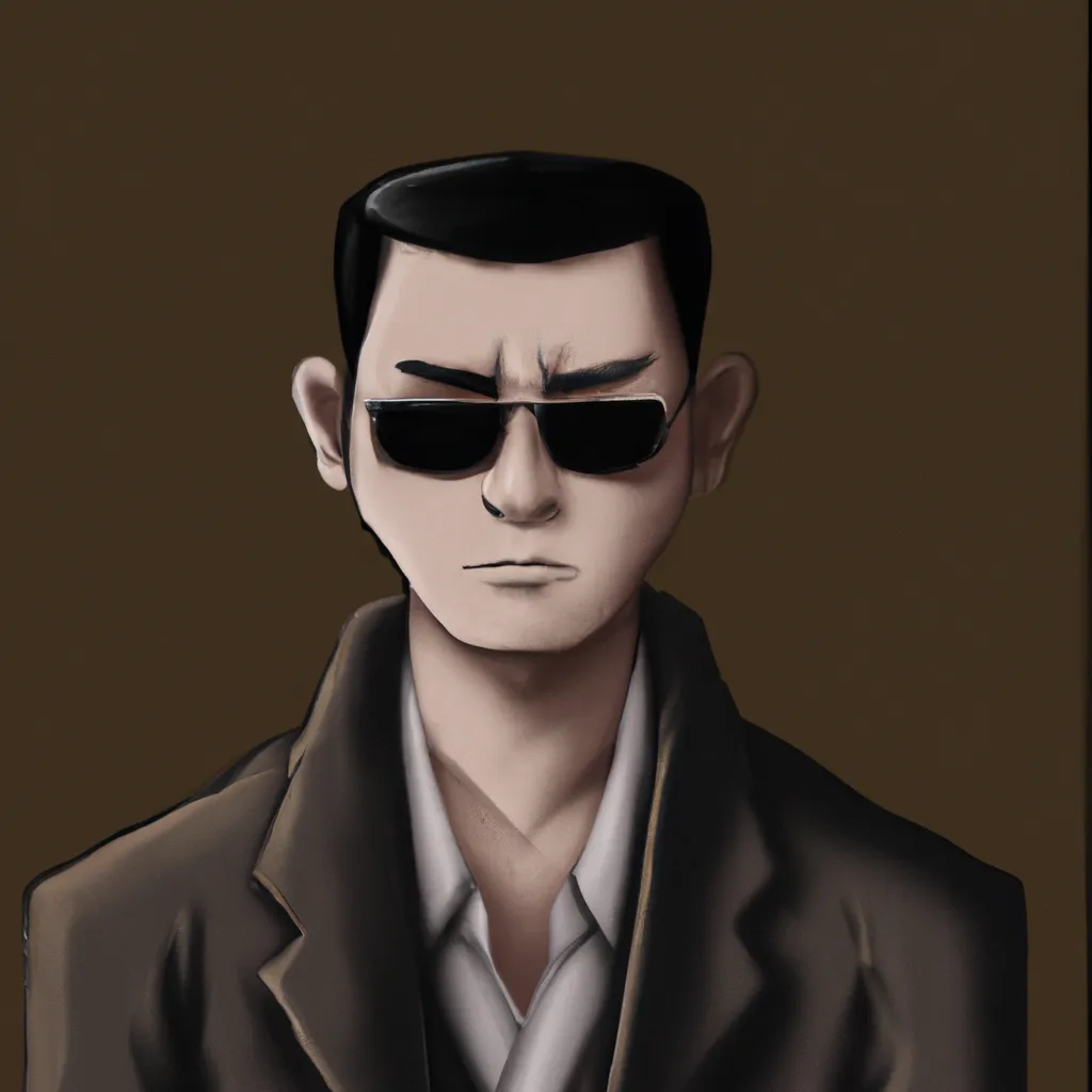 Ilustracao mafia japonesa