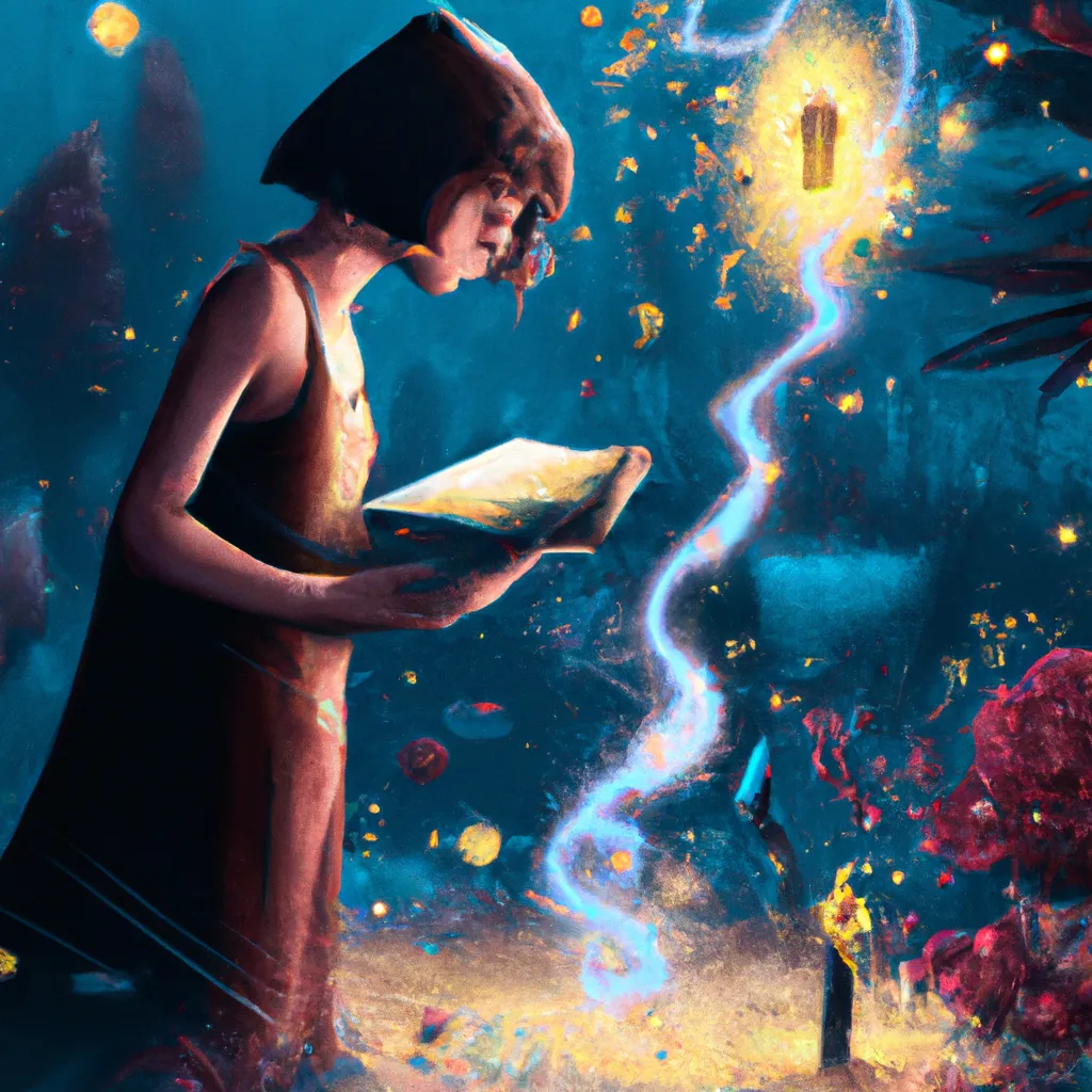 Ilustracao magia alem das palavras