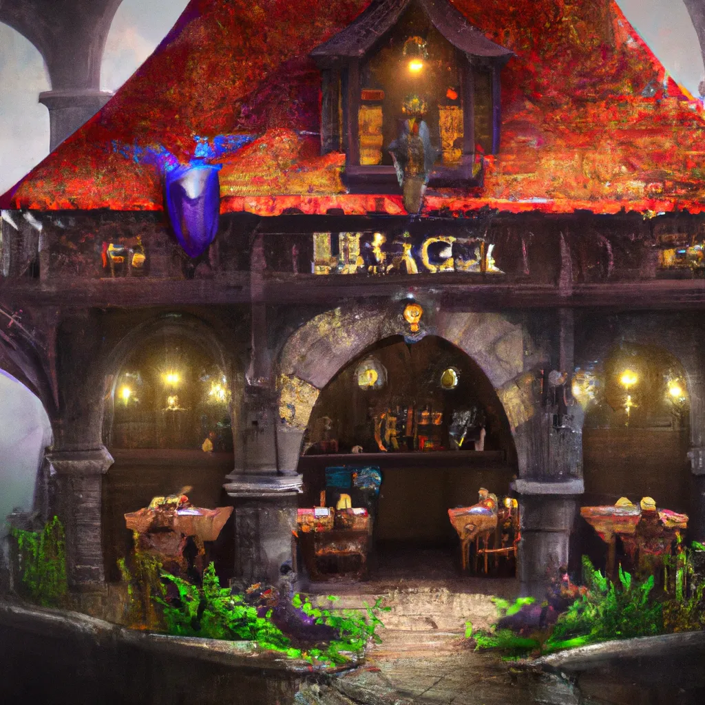 Mágica e Bruxaria no Restaurante: Venha Experimentar a Experiência Mágica! 7 Ilustracao magia e bruxaria restaurante