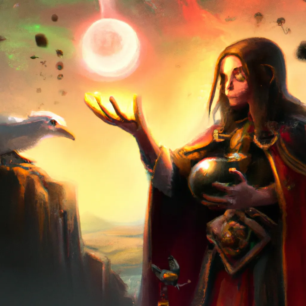Ilustracao magia grega