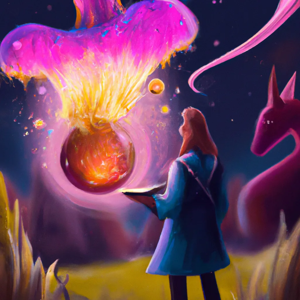 Ilustracao magia imaginacao