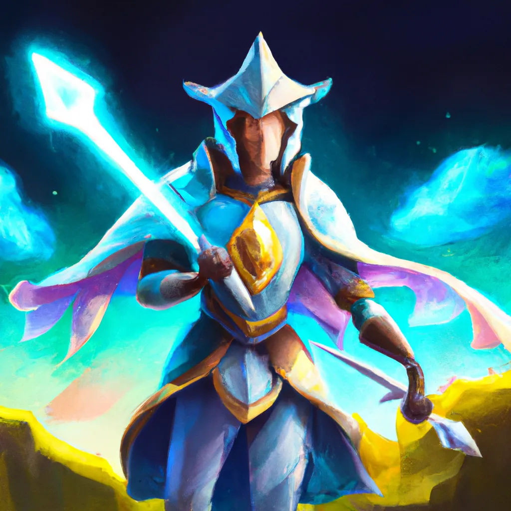 Descubra o Poder da Magia Knight e Seja um Cavaleiro Invencível! 7 Ilustracao magia knight