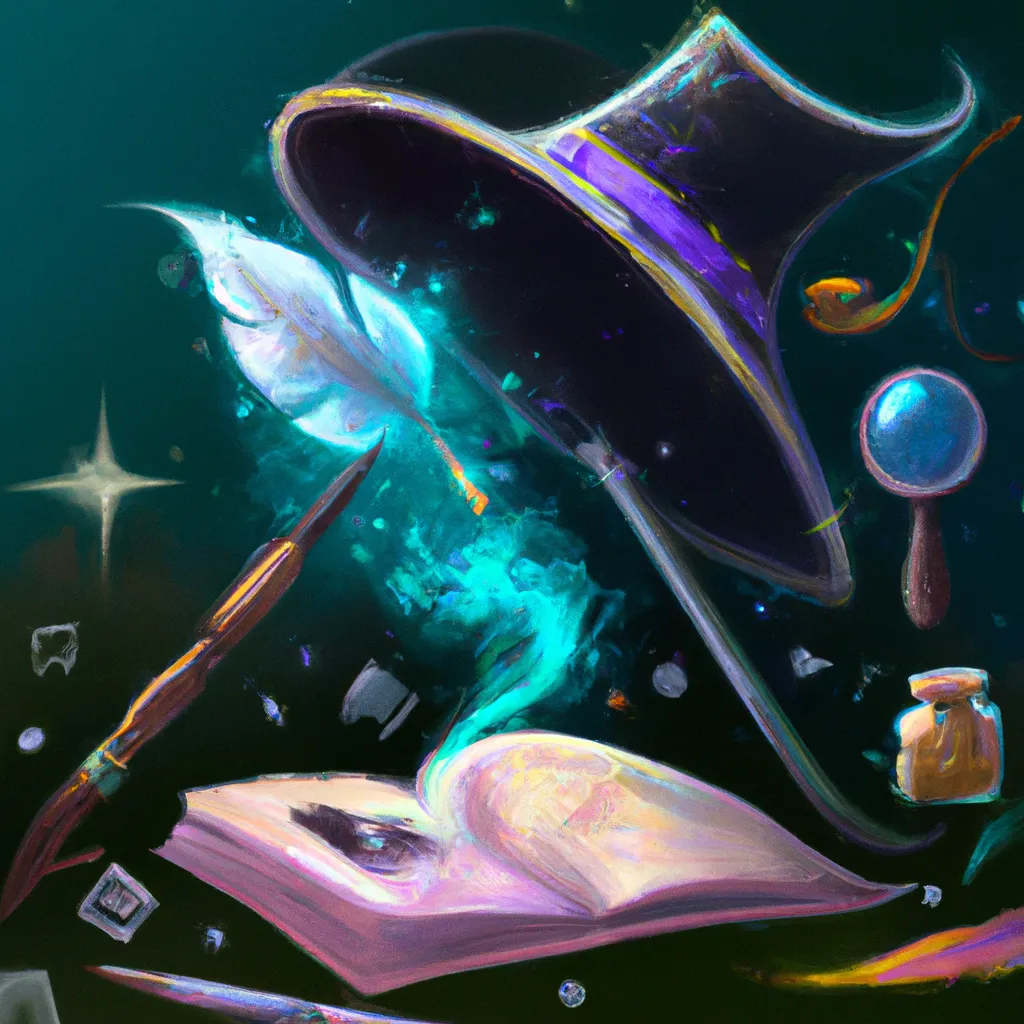 Ilustracao magia letra