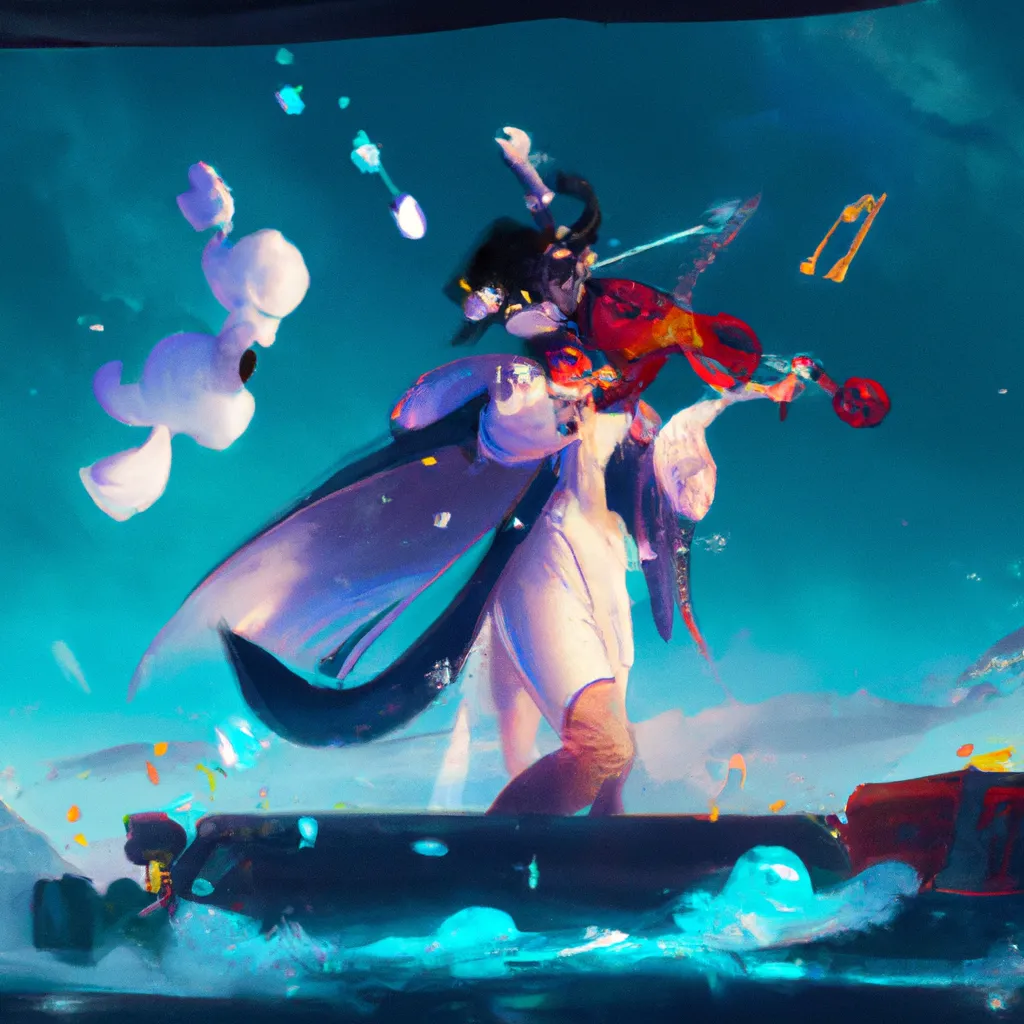 Ilustracao magia musica