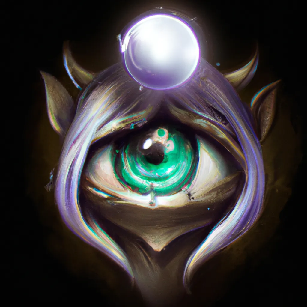 Ilustracao magia ocular
