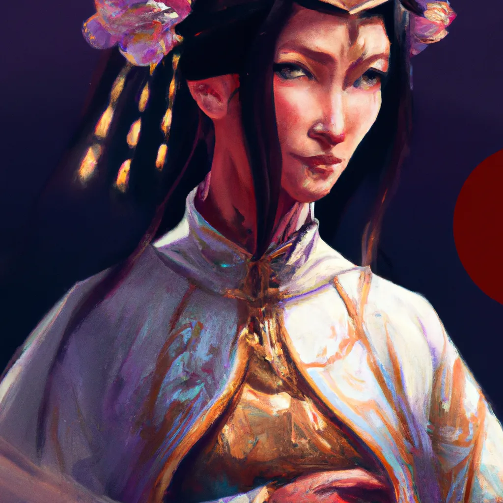 Ilustracao magia oriental