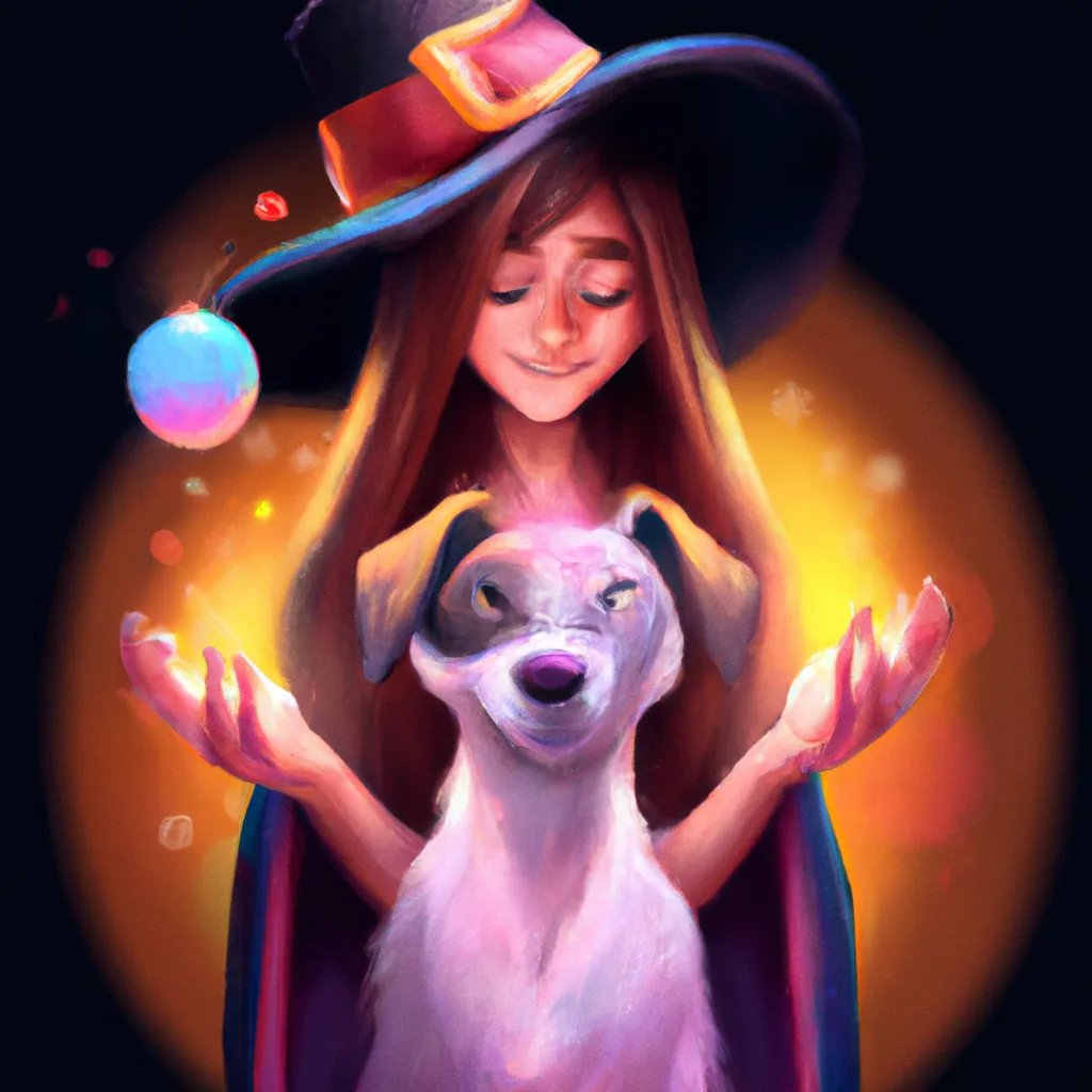 Ilustracao magia pet