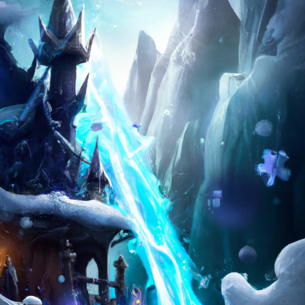 Ilustracao magia que congela o alvo no lugar