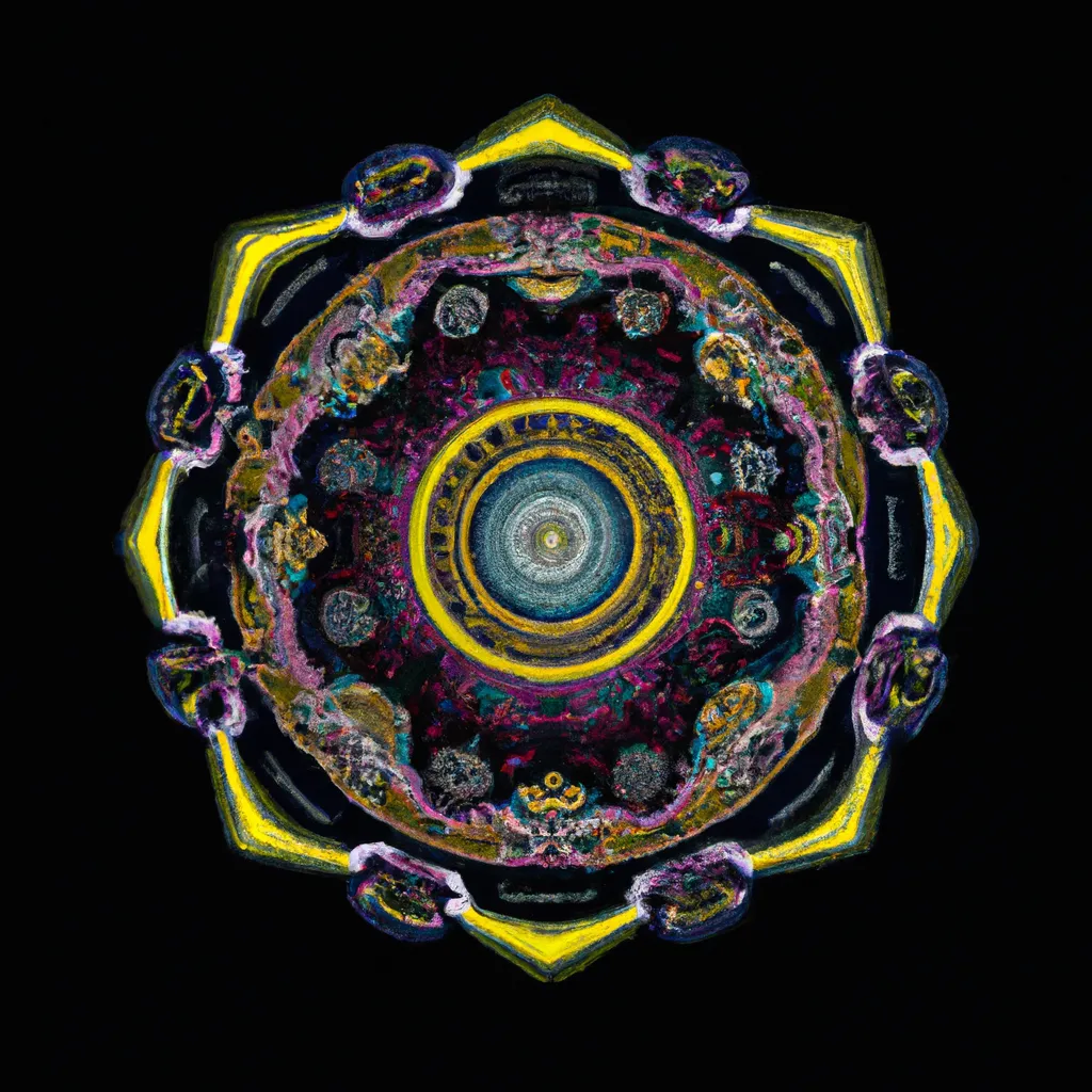 Ilustracao mandala araraquara