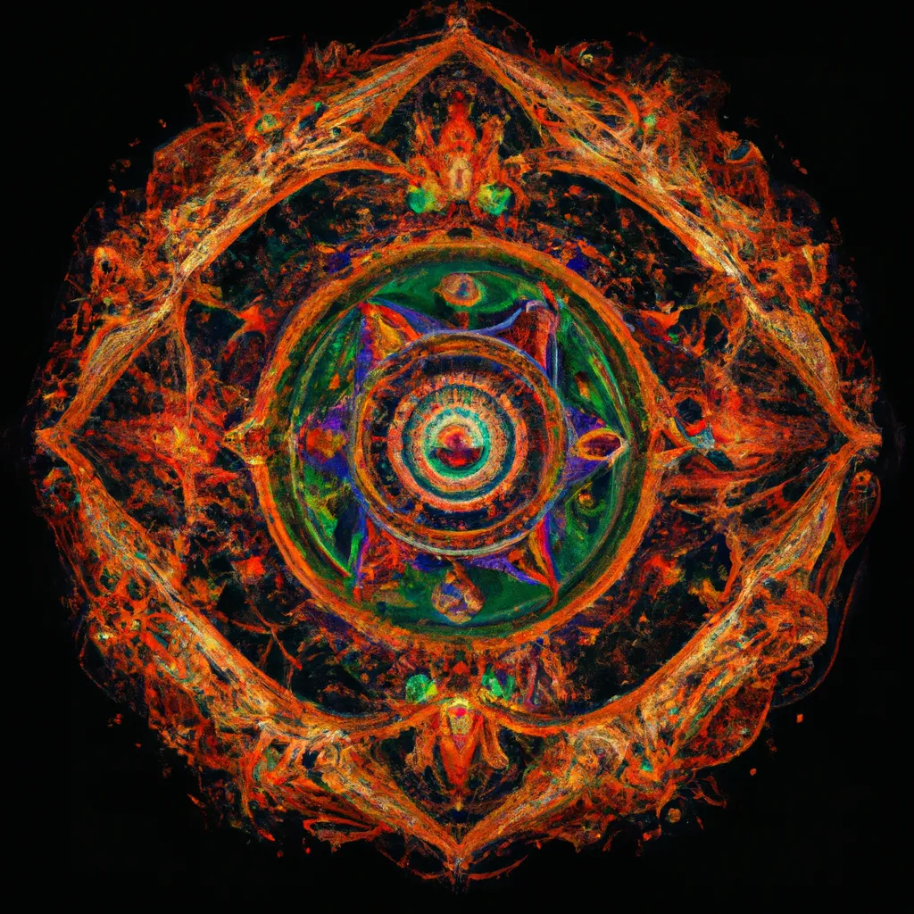 Mandala Cigana: Descubra o Significado e os Mistérios que Ela Esconde 7 Ilustracao mandala cigana