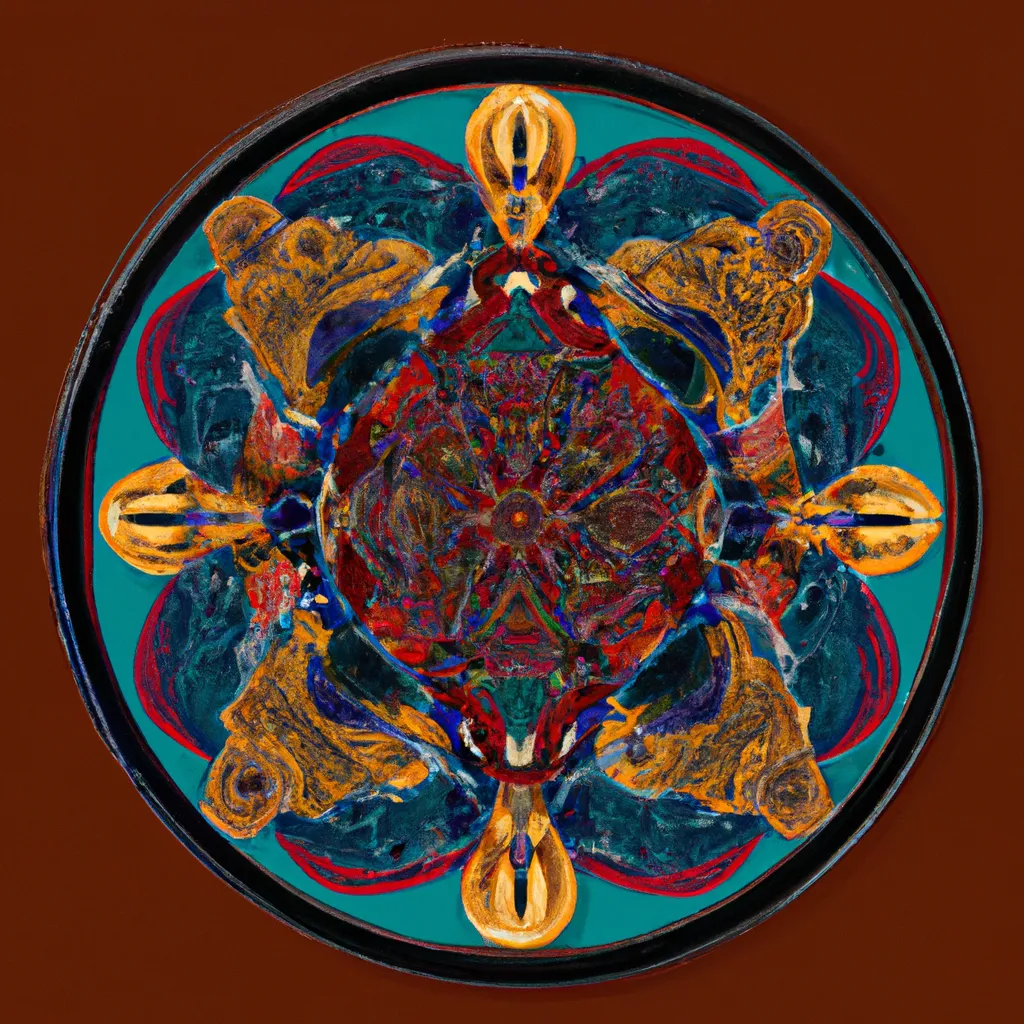 Ilustracao mandala cotovelo