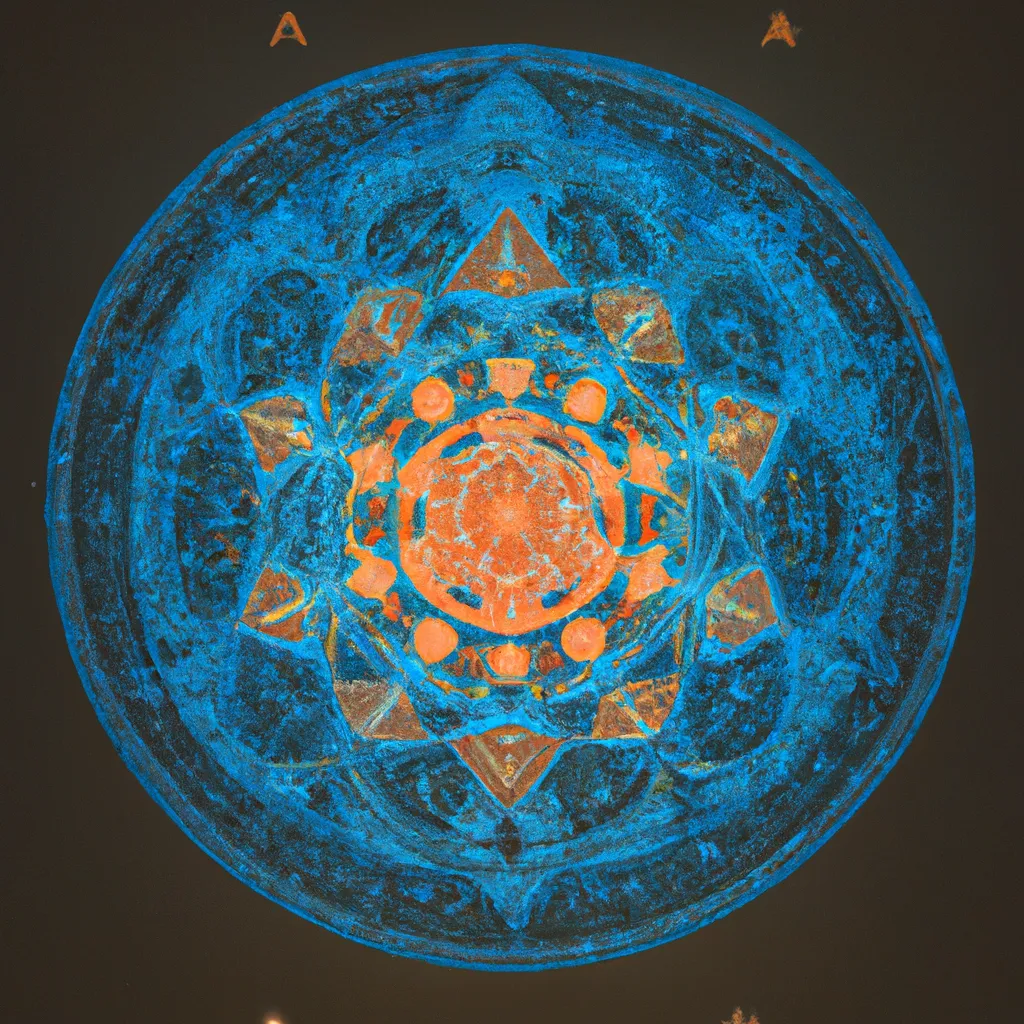 Ilustracao mandala da vida