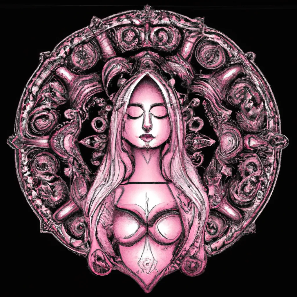 Mandalas Femininas: Descubra o Poder dessa Arte Milenar para Transformar Sua Vida! 7 Ilustracao mandala feminina