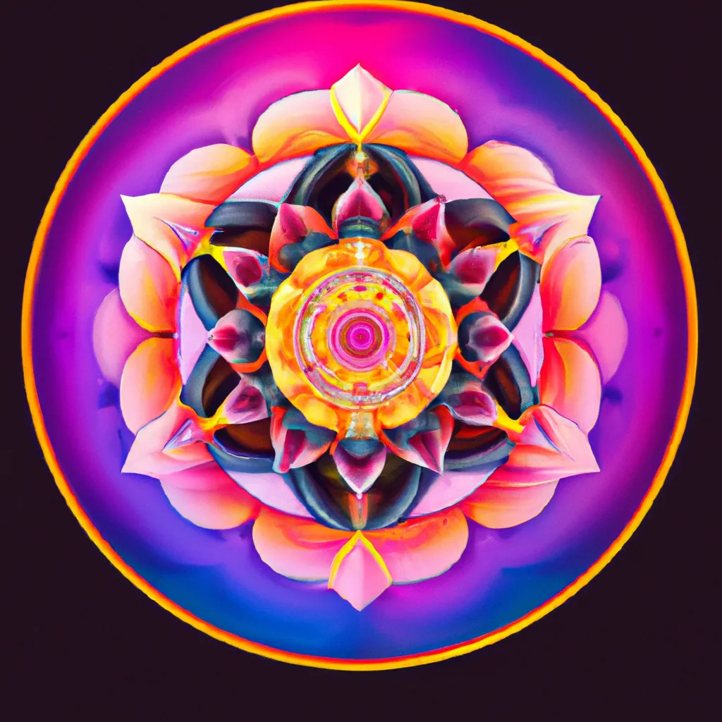 Ilustracao mandala hooponopono