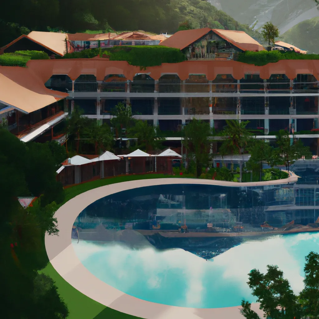 Ilustracao mandala hotel ubatuba