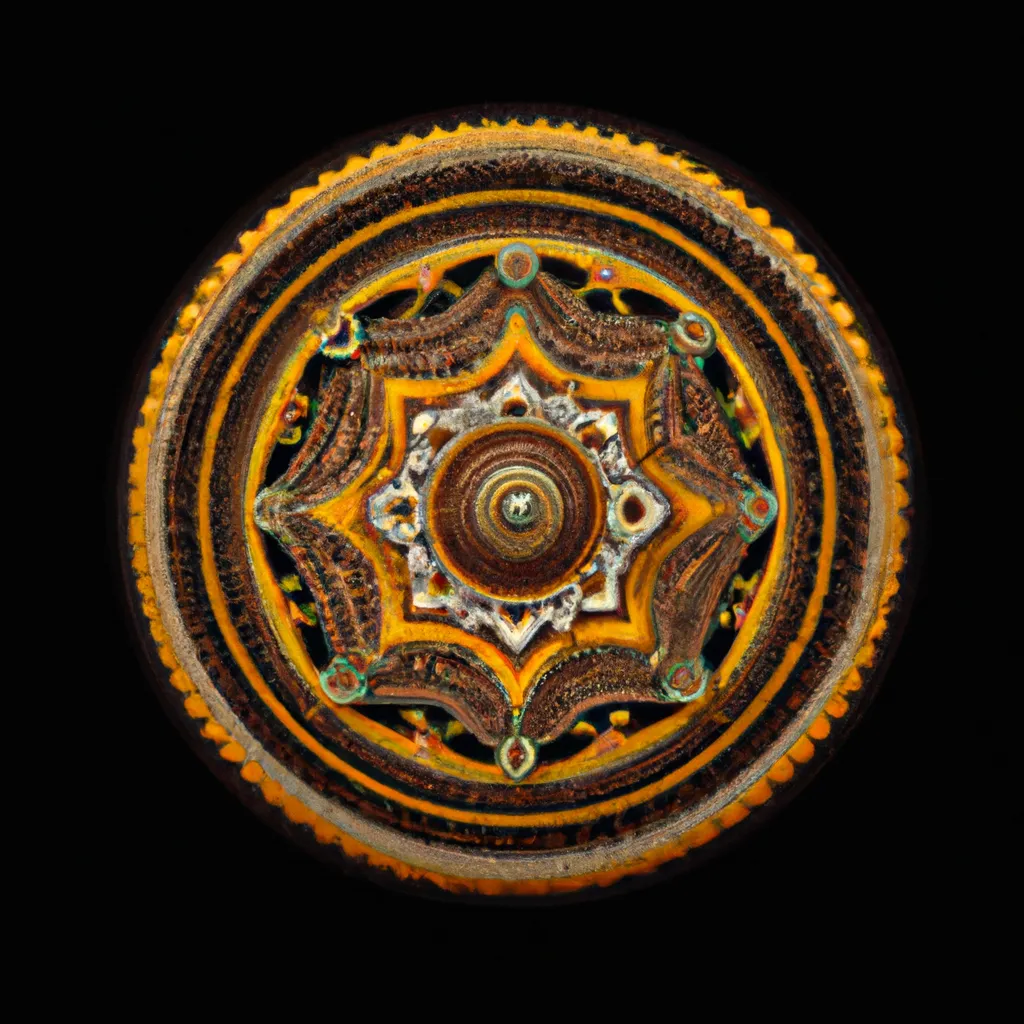Ilustracao mandala joias