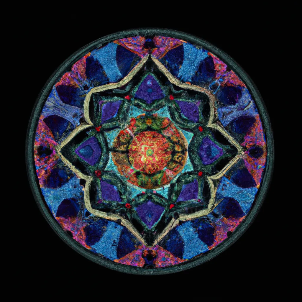 Ilustracao mandala maresias