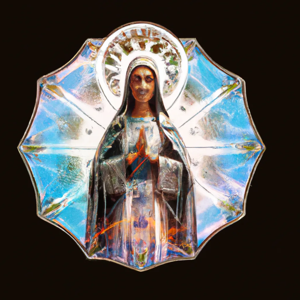 Ilustracao mandala nossa senhora aparecida