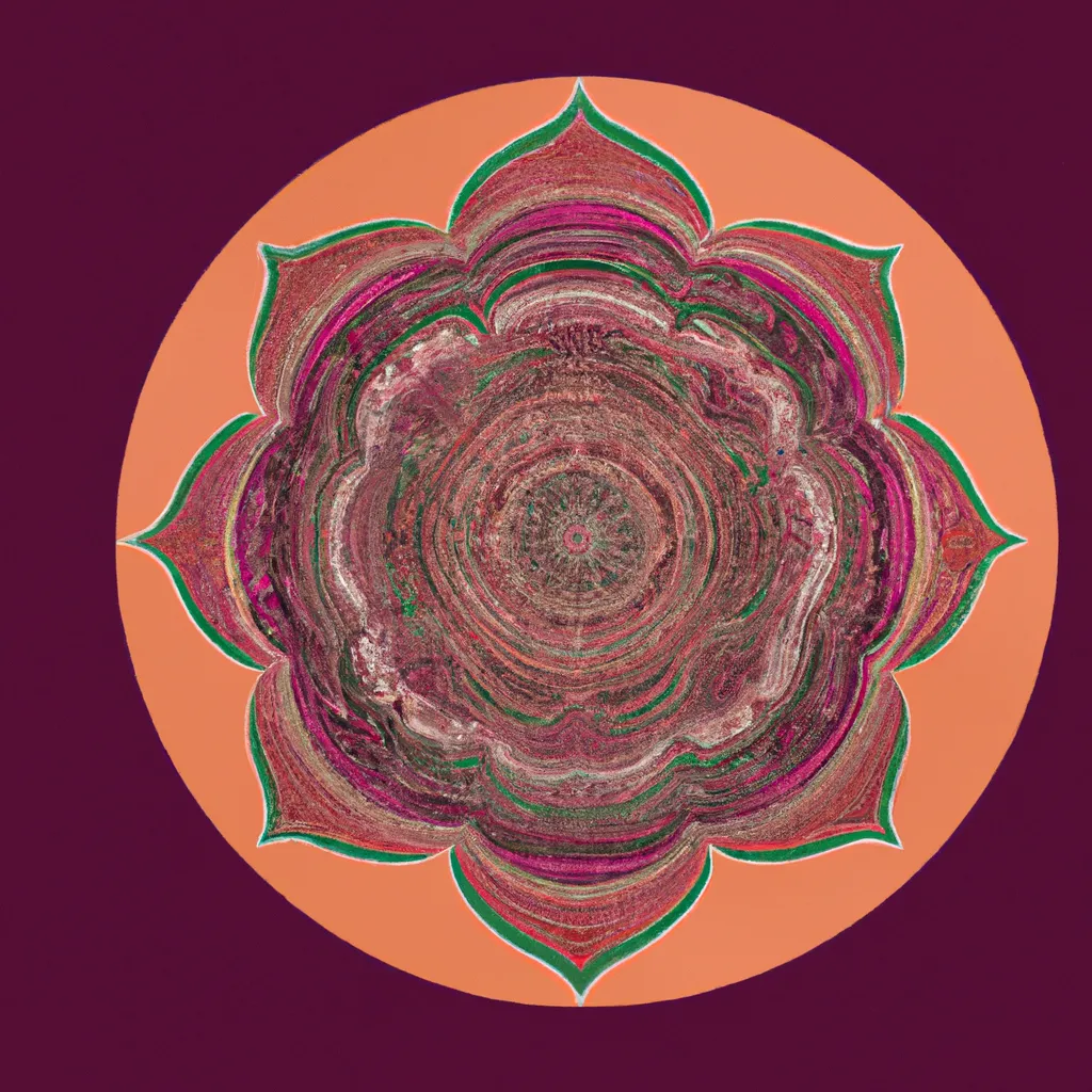 Ilustracao mandala novela