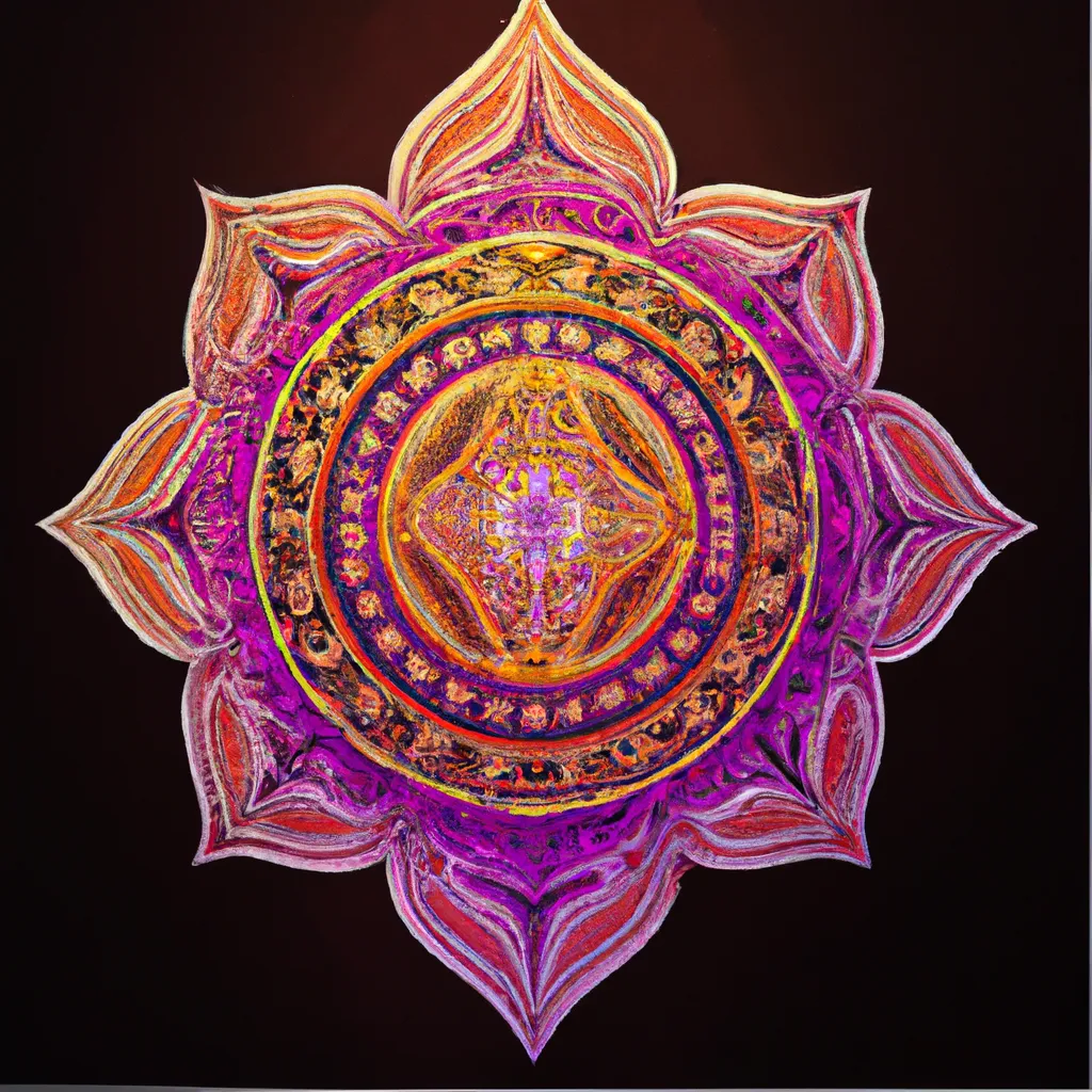 Ilustracao mandala para que serve