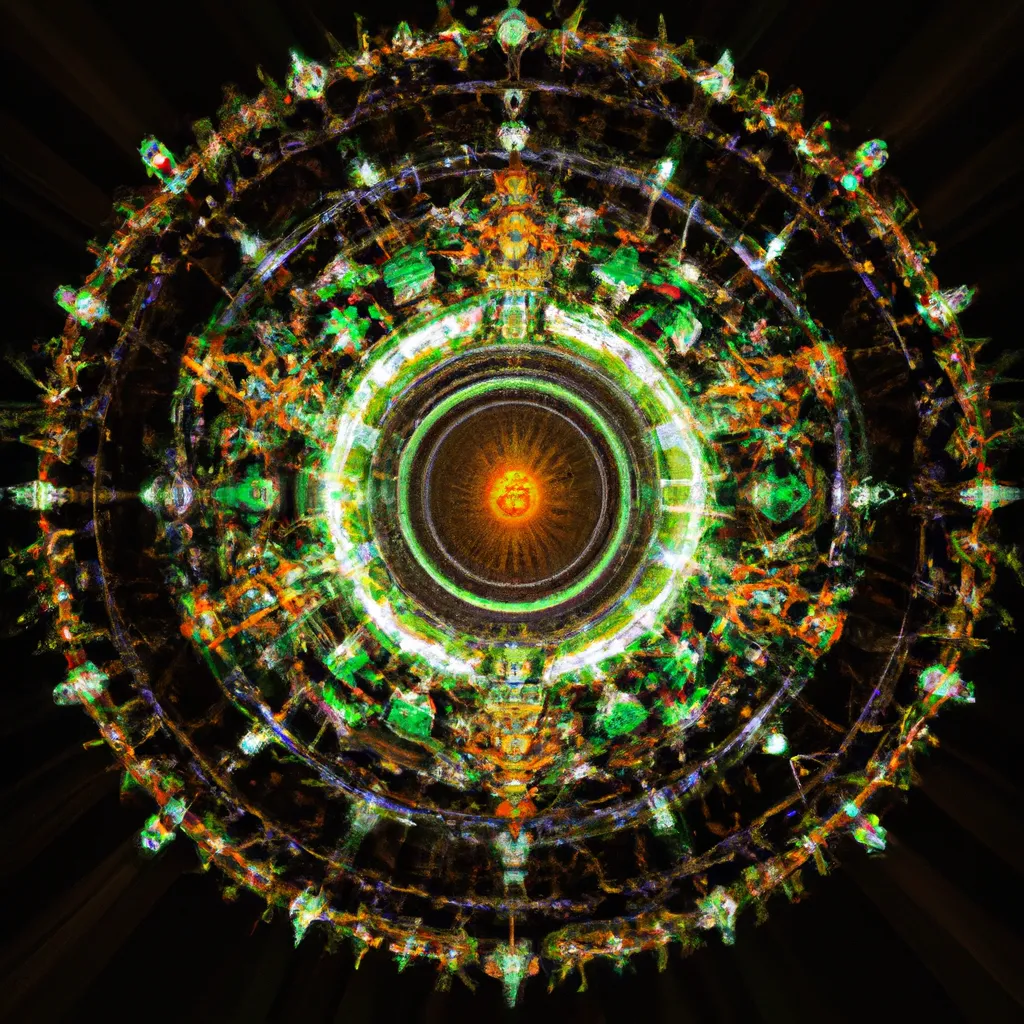 Mandala na Parede: Transforme a Sua Casa com Estilo e Criatividade! 7 Ilustracao mandala parede