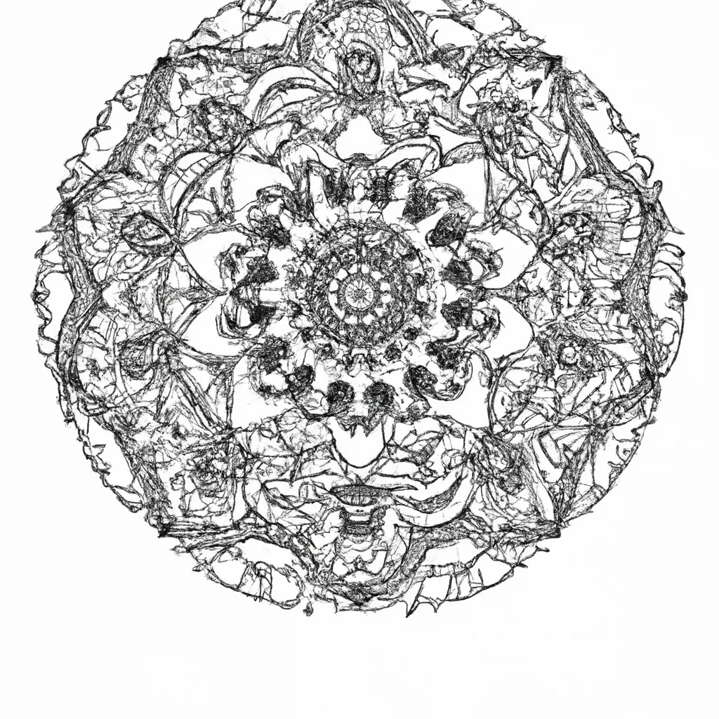 Ilustracao mandala png