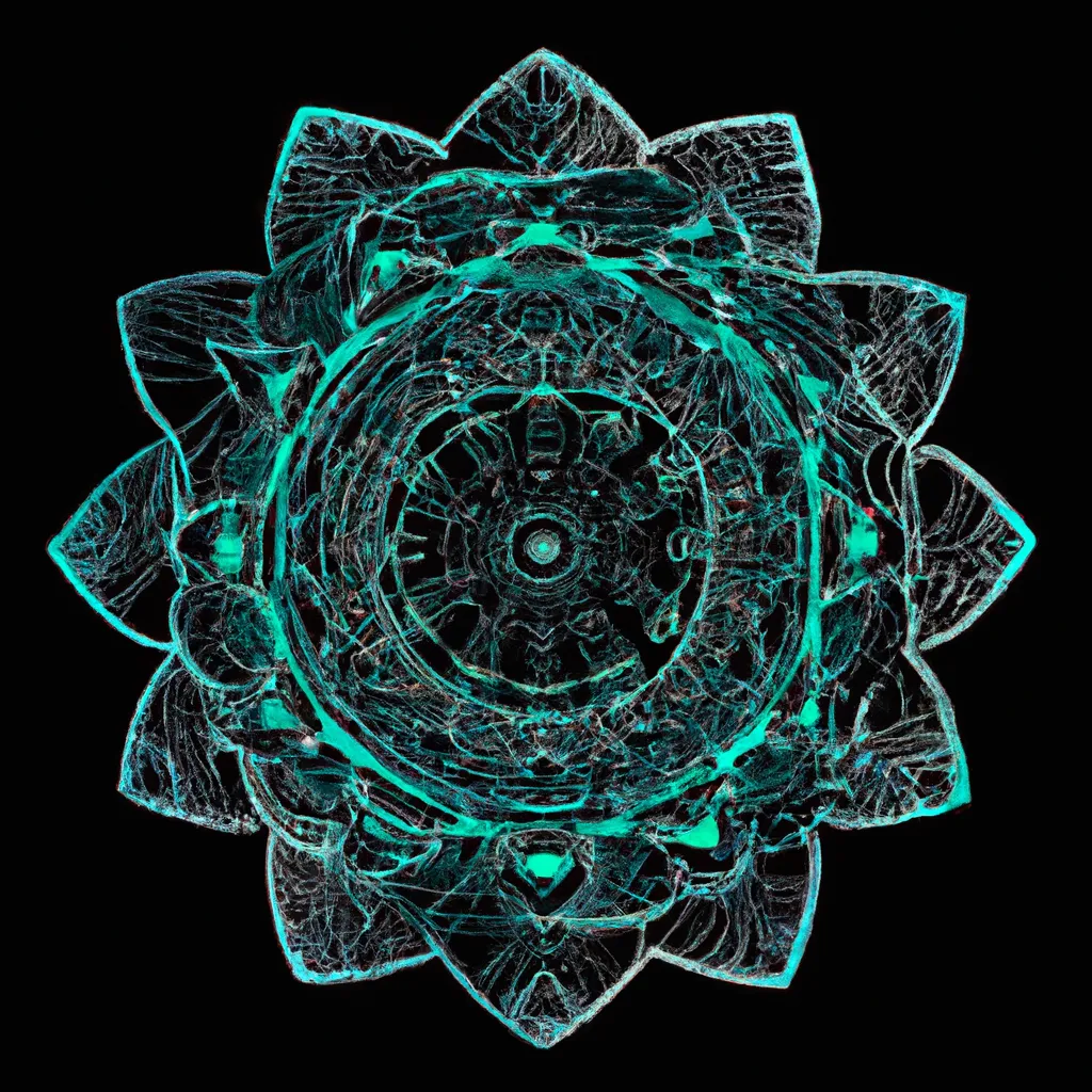 Mandalas Pontilhadas: Como Criar um Desenho Incrível em Poucos Passos! 7 Ilustracao mandala pontilhismo