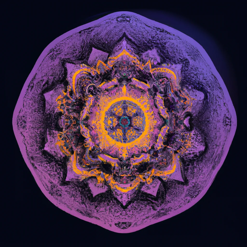 Ilustracao mandala