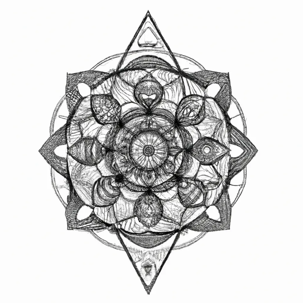 Descubra o Significado Profundo das Tatuagens de Mandala! 7 Ilustracao mandala significado tatuagem
