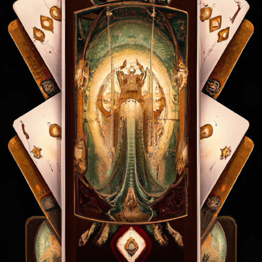 Ilustracao mandala tarot