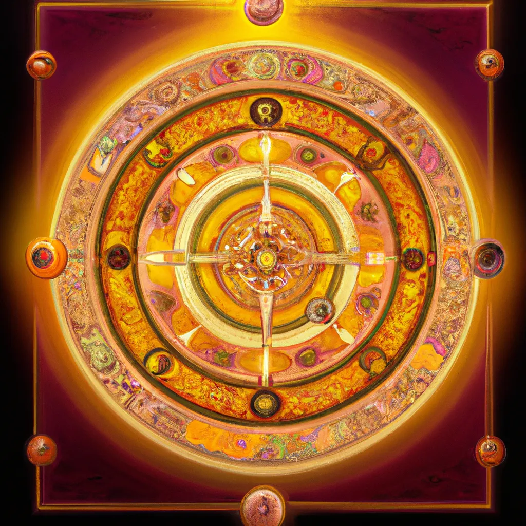 Ilustracao mandala umbanda