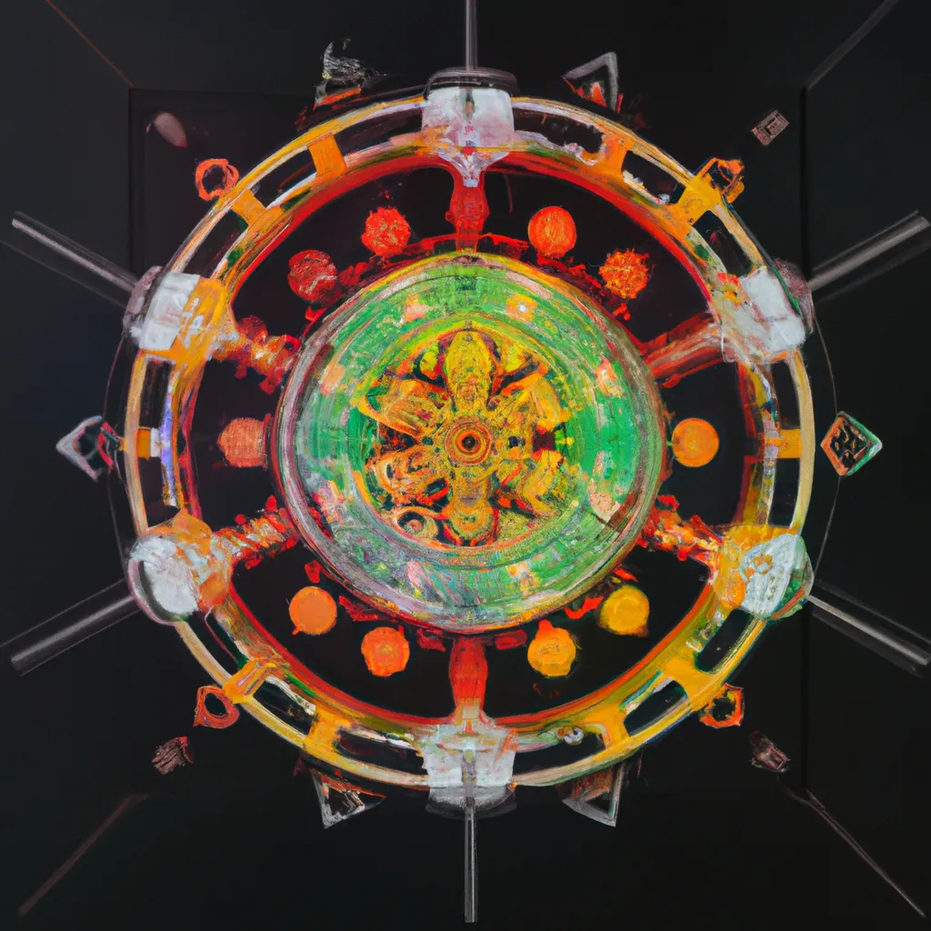 Ilustracao mandala vazada