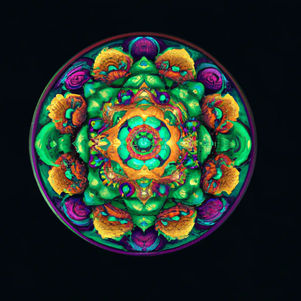 Ilustracao mandala vivara