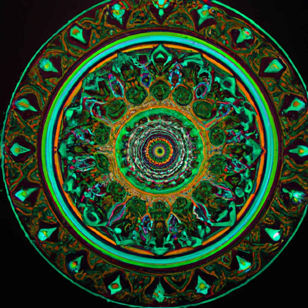 Ilustracao mandala wallpaper