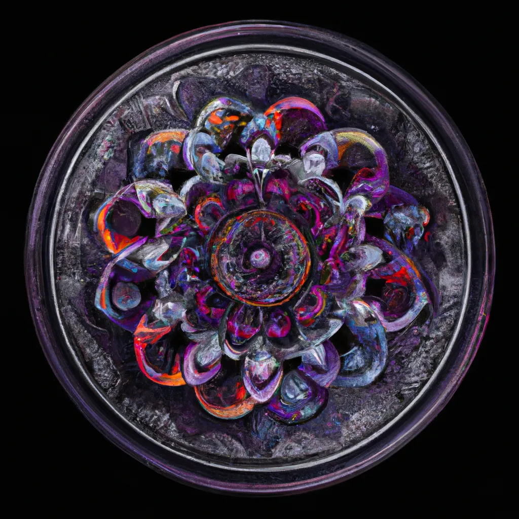 Ilustracao mandala zen