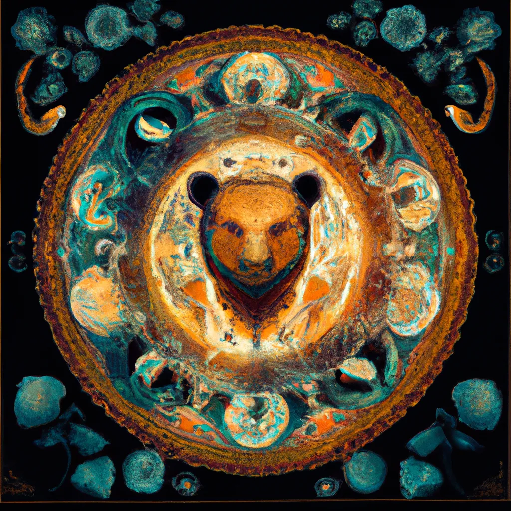 Ilustracao mandala zodiaco