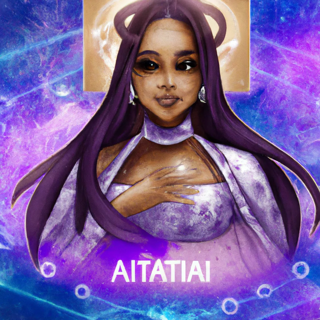 Ilustracao mapa astral anitta