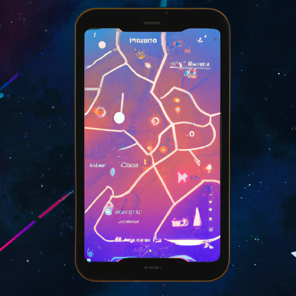 Ilustracao mapa astral app