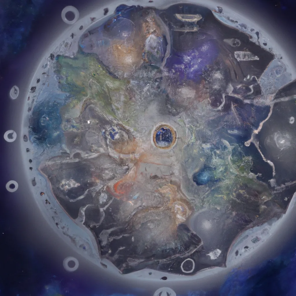 Ilustracao mapa astral astro
