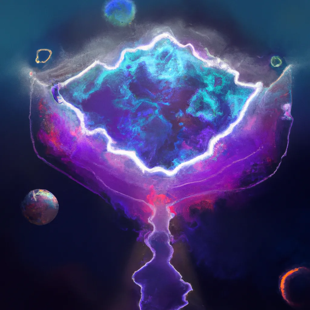 Ilustracao mapa astral bts