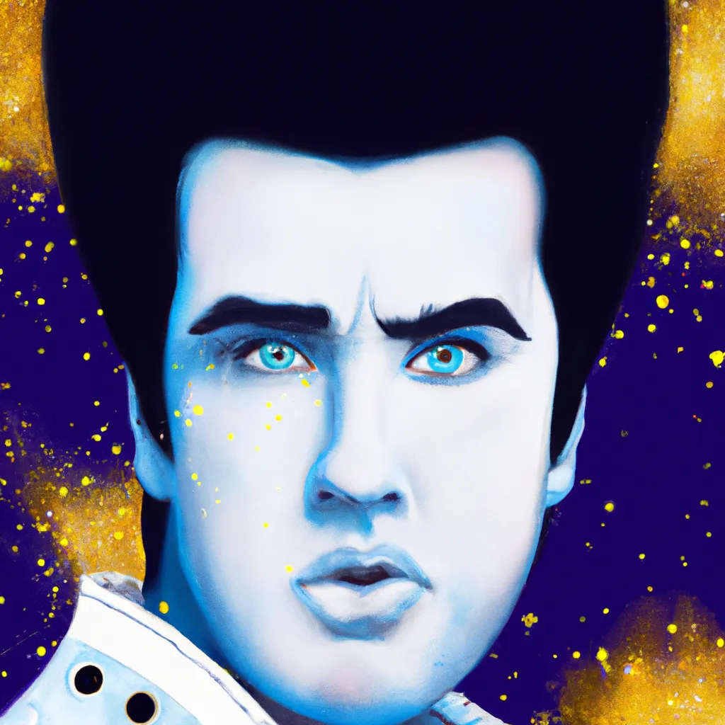 Ilustracao mapa astral elvis presley