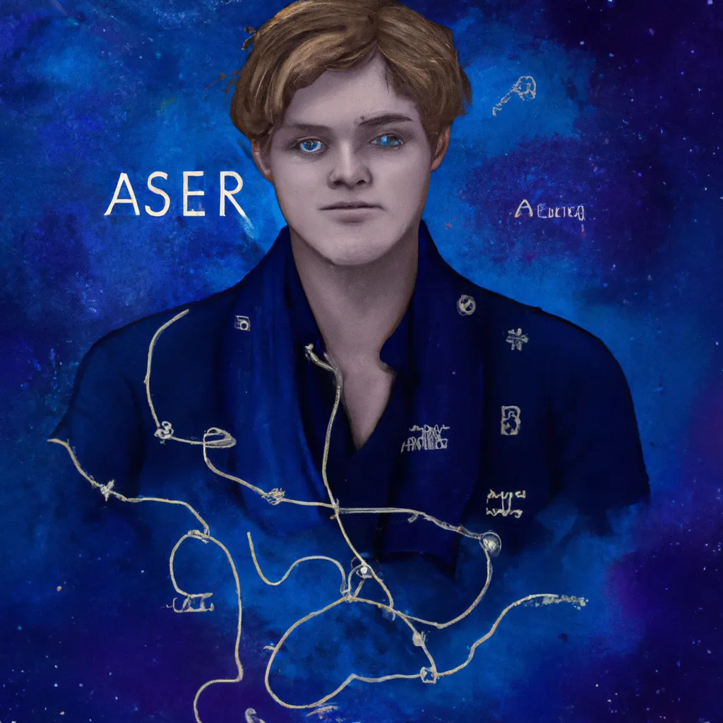 Descubra o Mapa Astral de Evan Peters e Veja Como Ele Influencia Sua Vida! 7 Ilustracao mapa astral evan peters