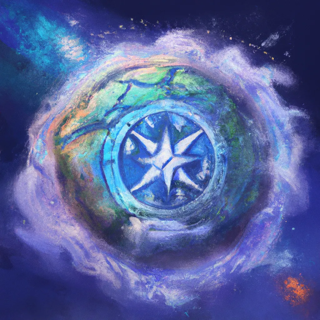 Ilustracao mapa astral iza