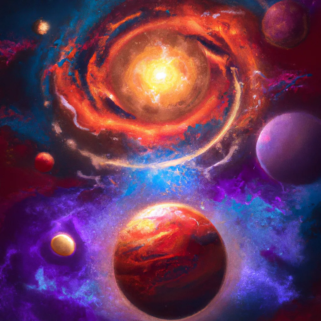 Ilustracao mapa astral jao