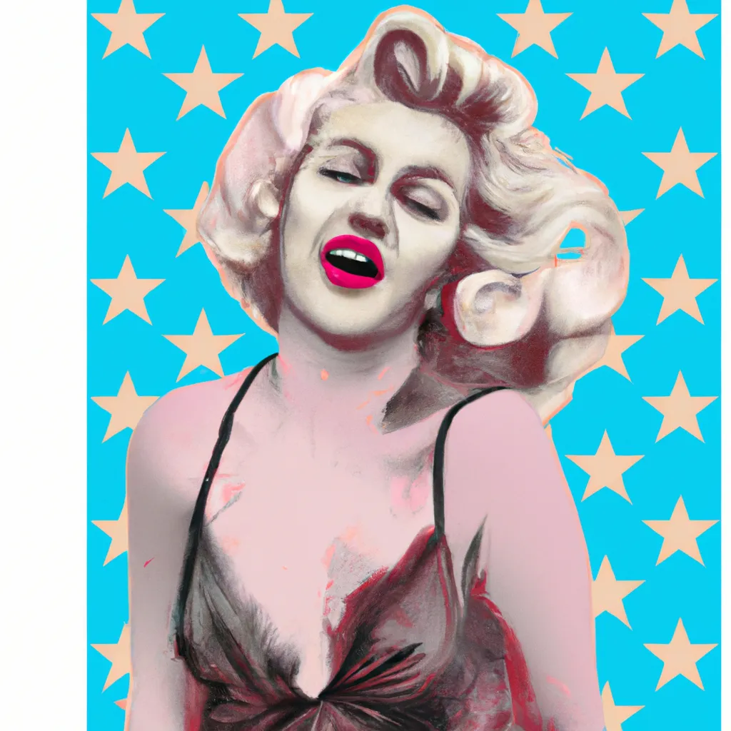 Ilustracao mapa astral marilyn monroe
