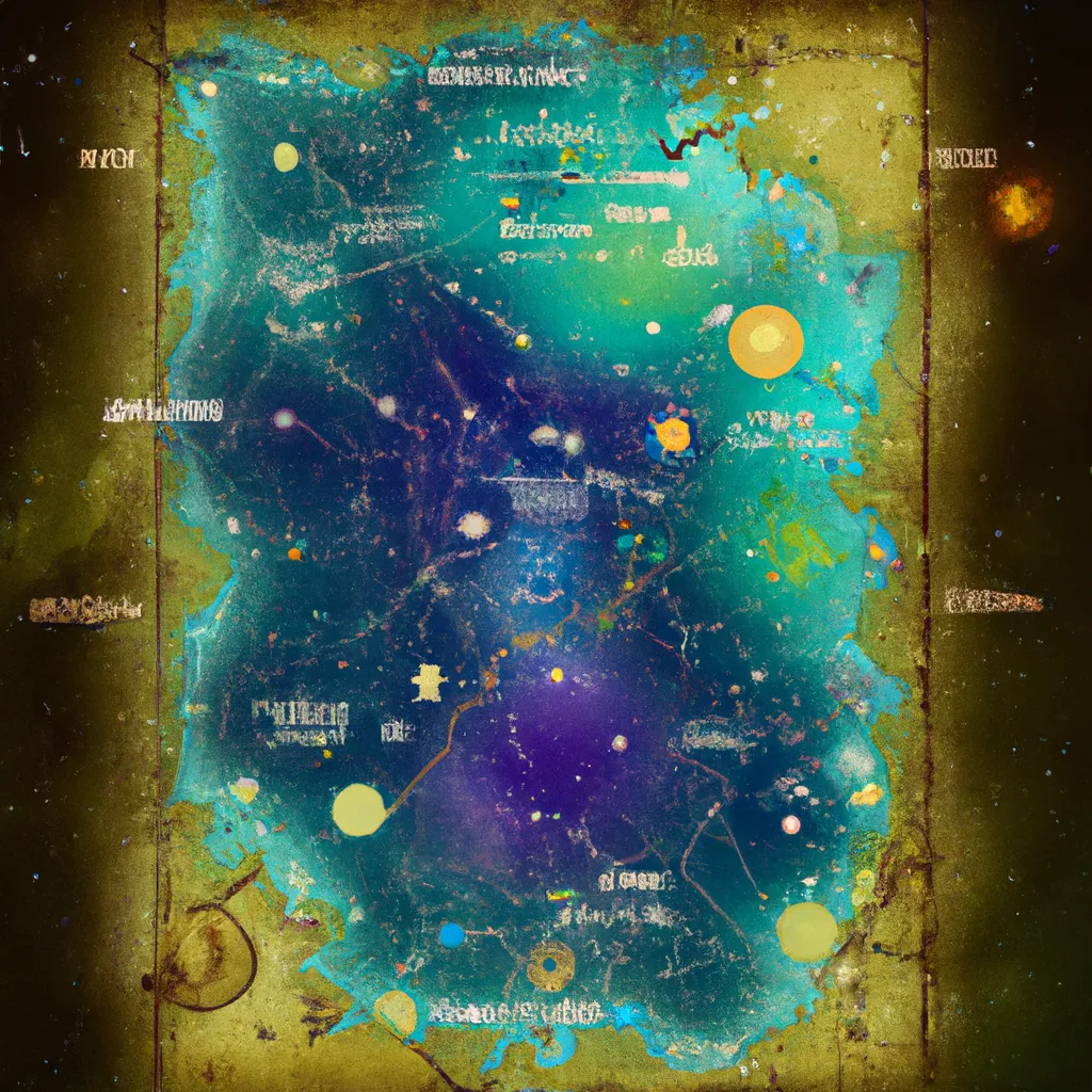 Ilustracao mapa astral ney matogrosso