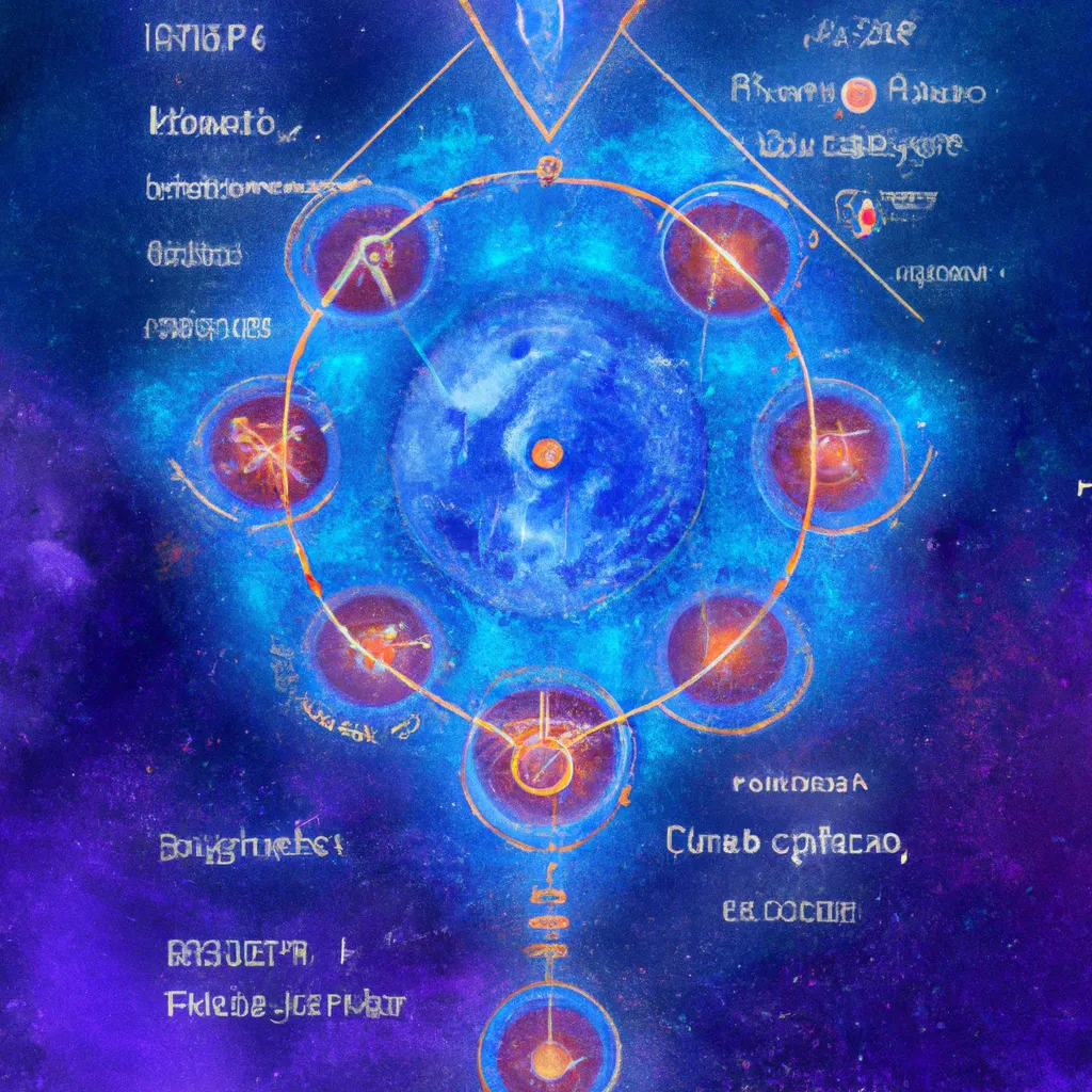 Ilustracao mapa astral o que significa
