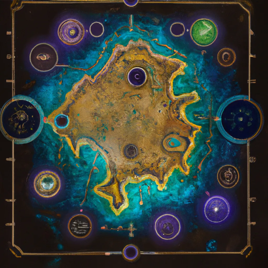 Ilustracao mapa astral preco