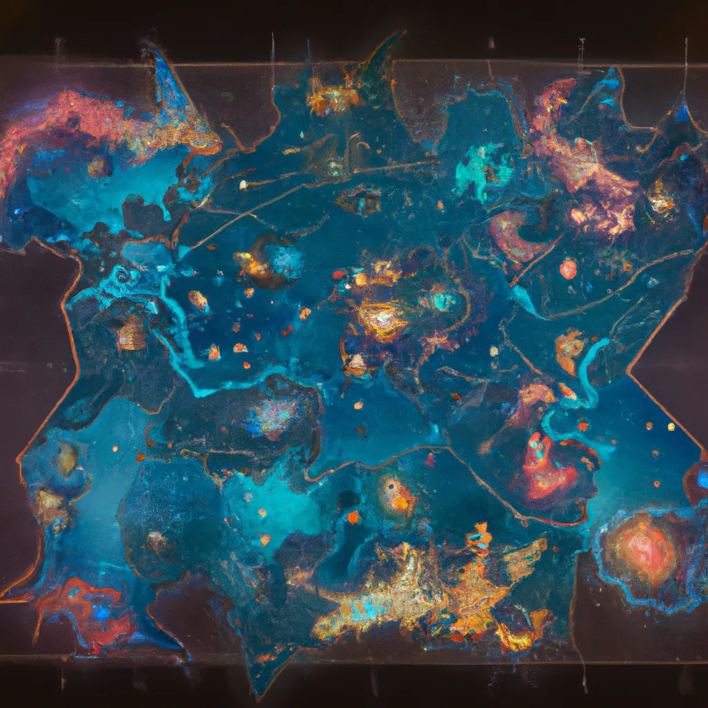 Ilustracao mapa astral rapido