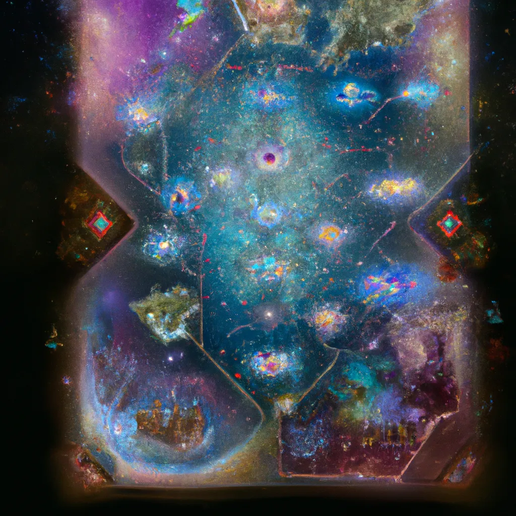 Ilustracao mapa astral vidas passadas